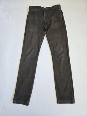 Hiroshi Kato The Axe Slim Jeans Army Green Slim Leg Size 30